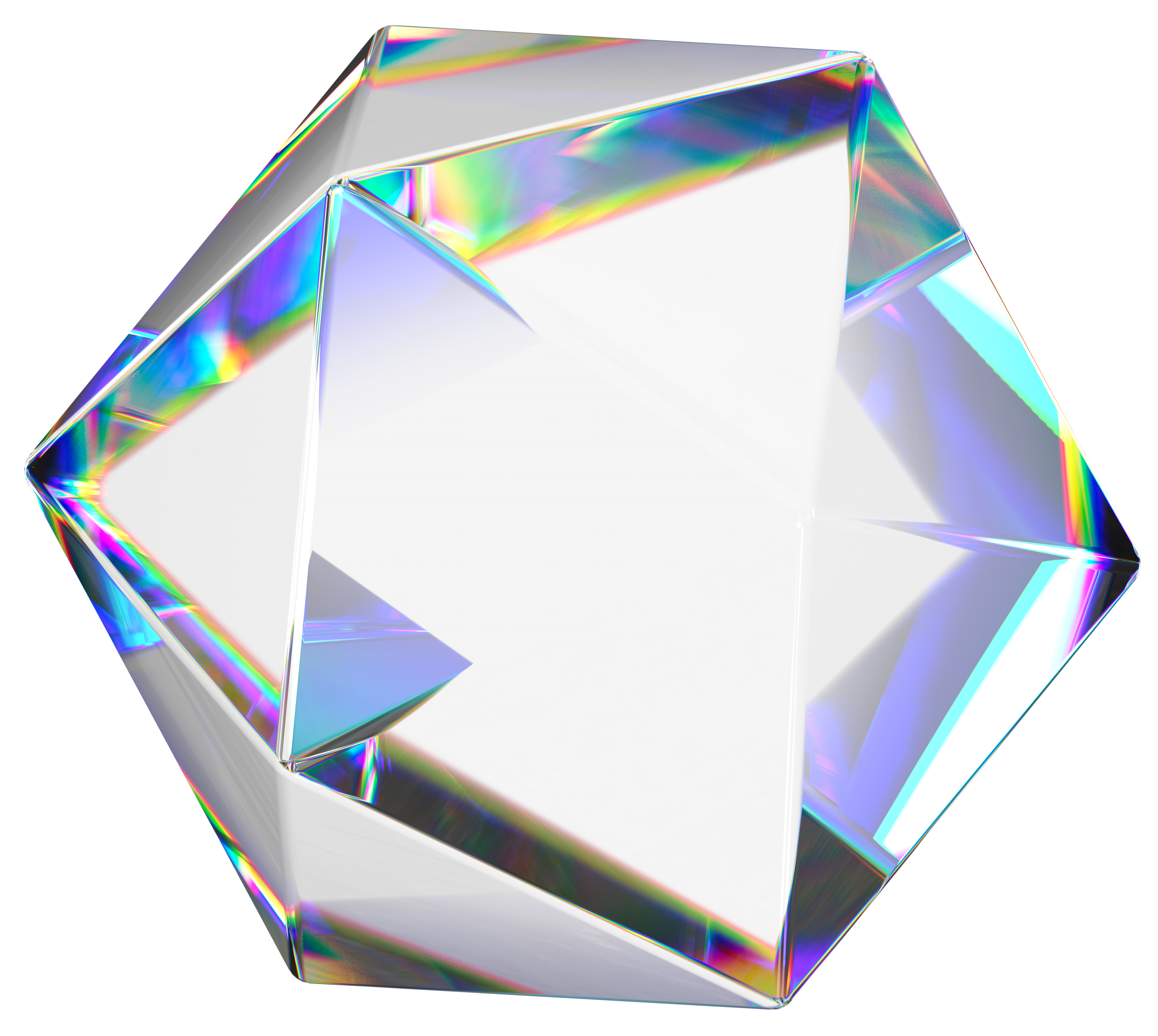 Crystal glass image